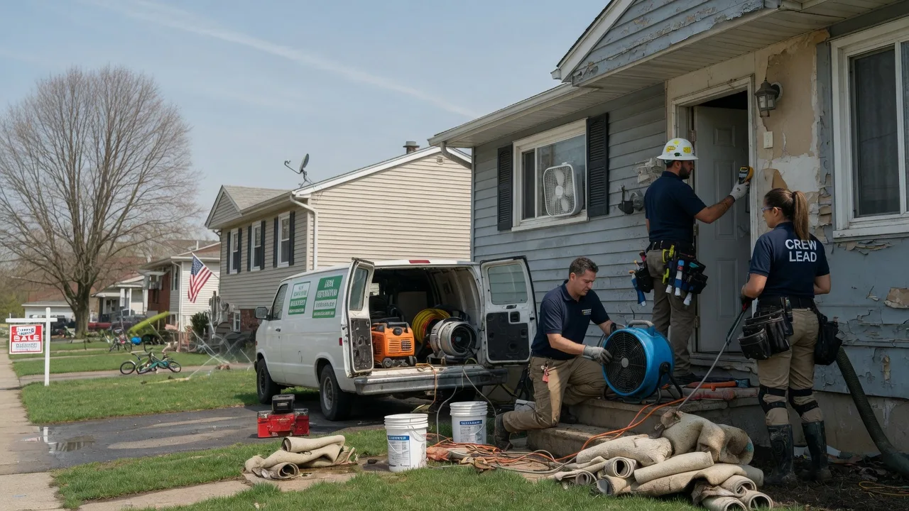 Flood Cleanup in Middlebranch, OH near me